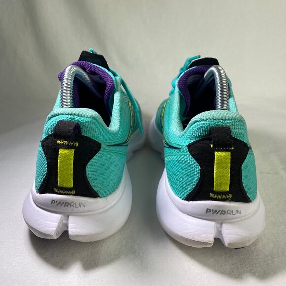 ASICS Women's Athletic Shoes - Teal and Yellow - Picture 5 of 7